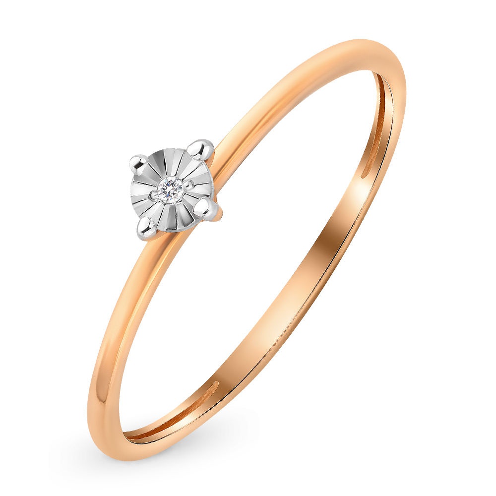 

Кольцо из золота р. , 585Gold 101001792, бриллиант, 101001792