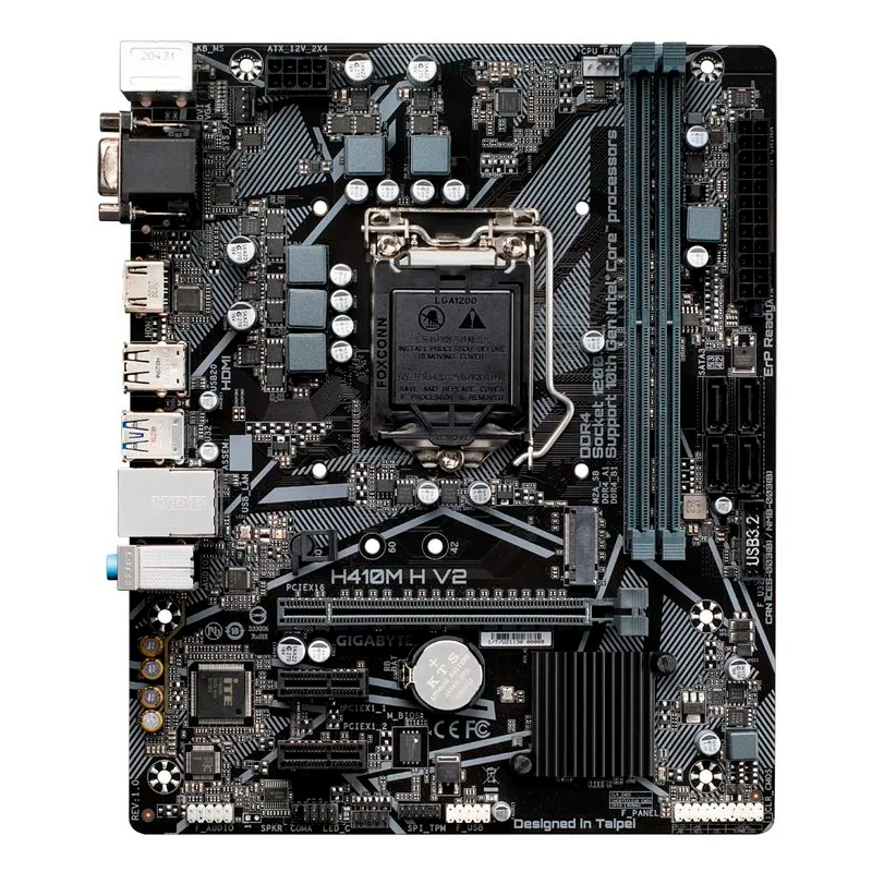 

Материнская плата GIGABYTE H410M H V2, H410M H V2