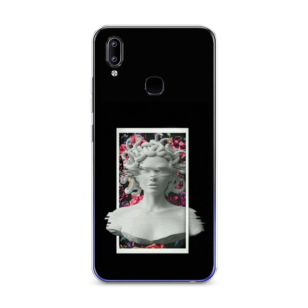 

Чехол на Vivo Y93 "Web Punk Медуза Горгона", Черный;серый, 263950-6