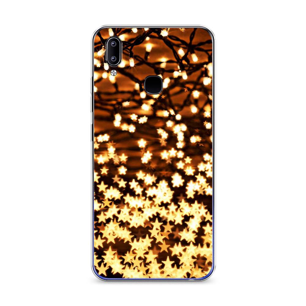 

Чехол на Vivo Y93 "Новогодняя гирлянда", Золотистый, 263950-5