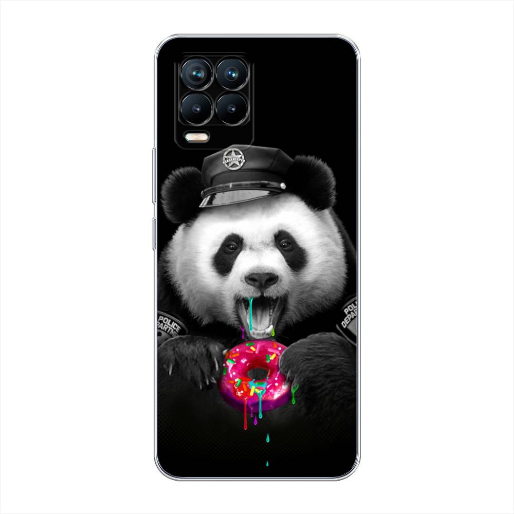 

Чехол Awog на Realme 8/8 Pro "Панда police", Разноцветный, 255450-2