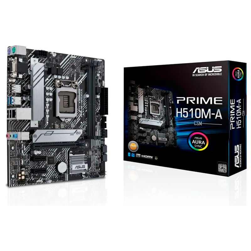 

Материнская плата ASUS PRIME H510M-A, PRIME H510M-A