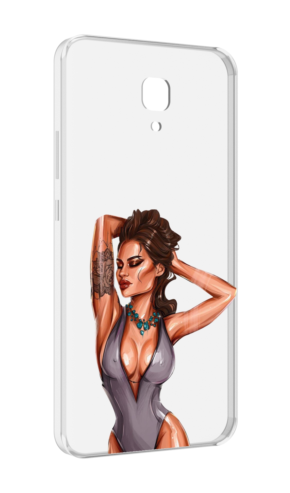 

Чехол MyPads Роскошная-девушка женский для Meizu M5 Note, Прозрачный, Tocco