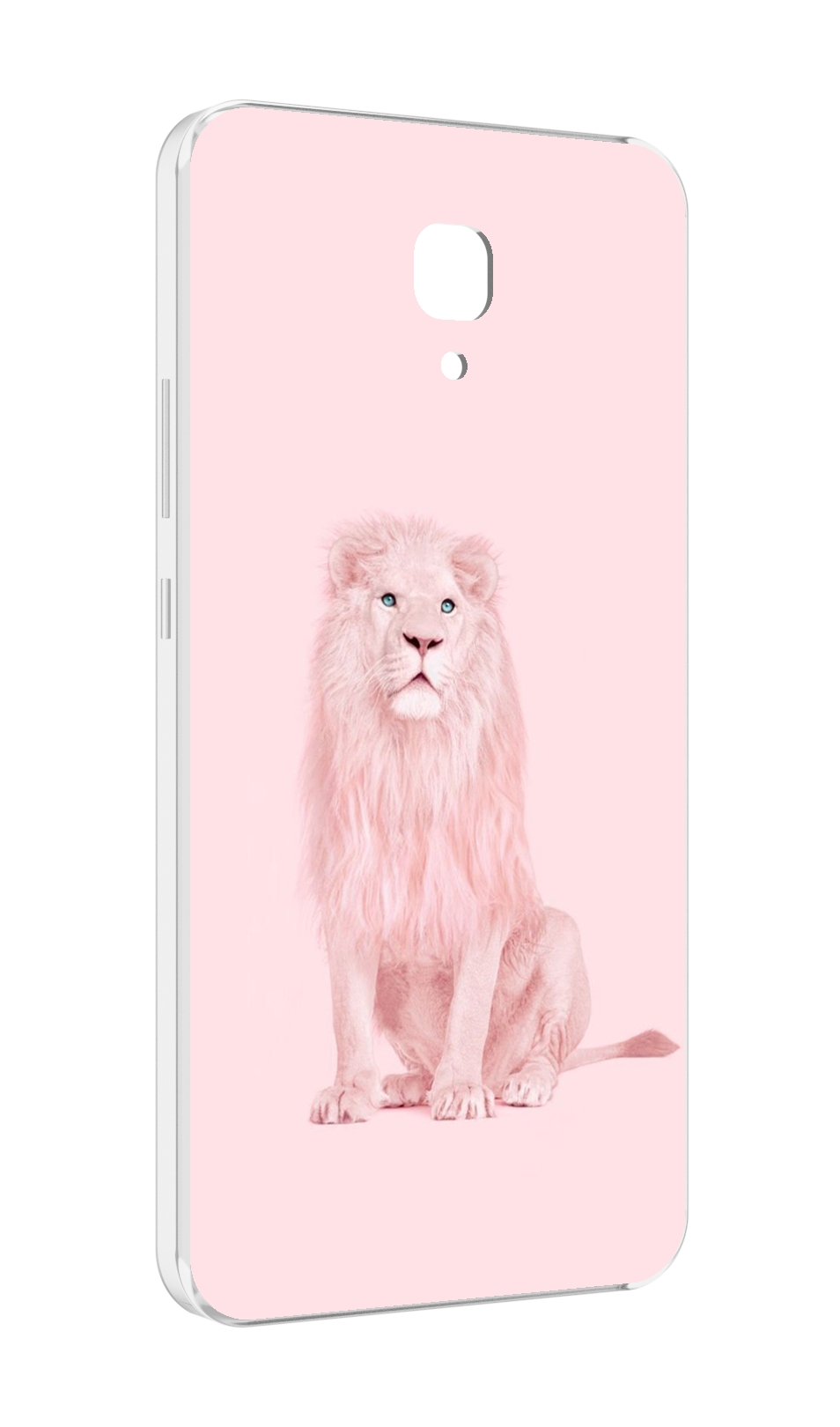 

Чехол MyPads Розовый-лев для Meizu M5 Note, Прозрачный, Tocco