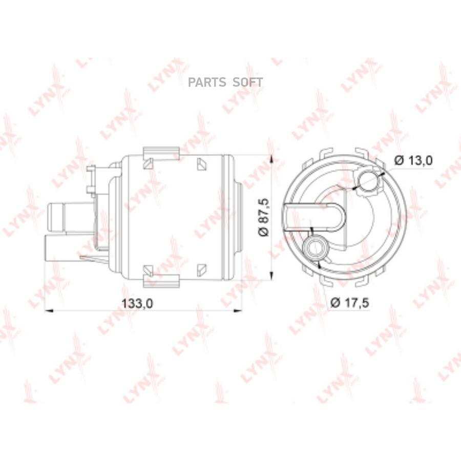 

Фильтр топл.NISSAN MAXIMA QX, PRIMERA P10/P11 2.0 16V 91-01