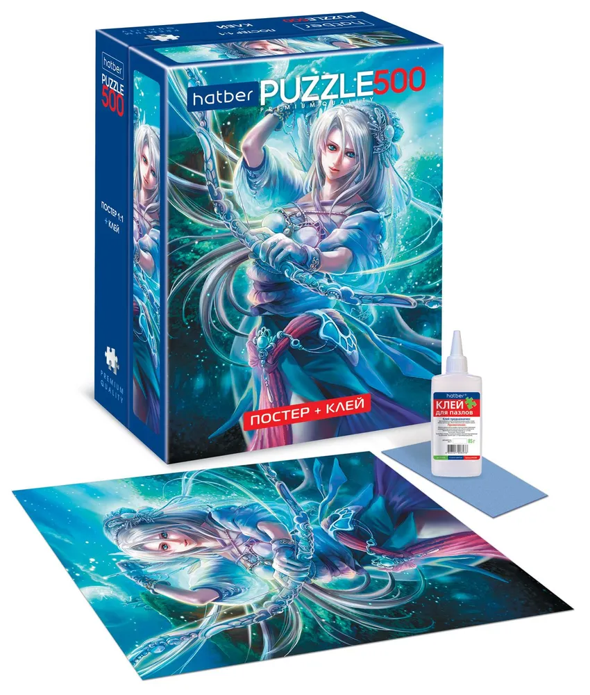 

Пазлы Hatber Комбо-набор Fantasy series, 330х480 мм, 500 дет, Пазлы 500 элементов Комбо-Набор