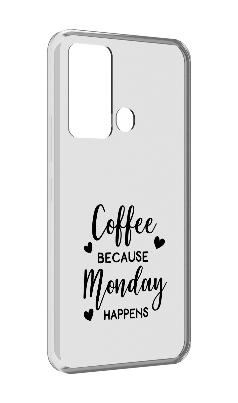 

Чехол MyPads кофе и понедельник стал счастливым для ITEl Vision 3, Прозрачный, Tocco