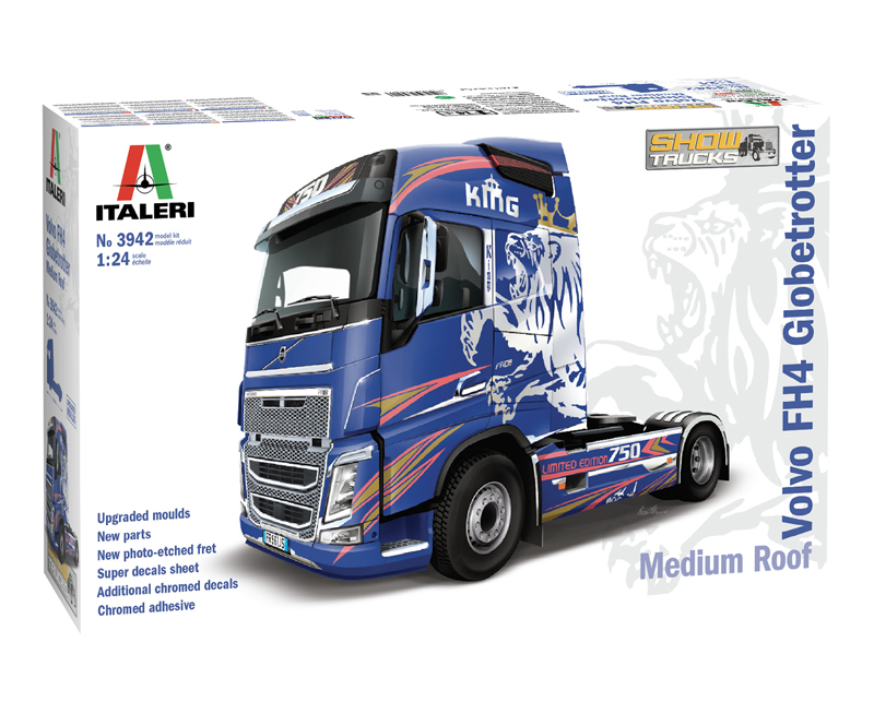 Сборная модель Italeri 1/24 Грузовик Volvo FH 4 3942