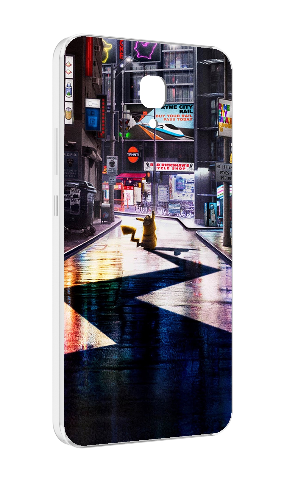 

Чехол MyPads Пикачу-в-городе для Meizu M5 Note, Прозрачный, Tocco