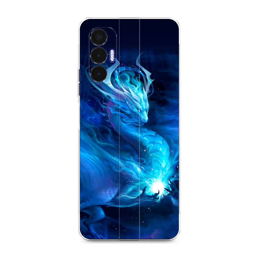 

Чехол Awog на Tecno Pova 3 "Лунный дракон", 301550-1