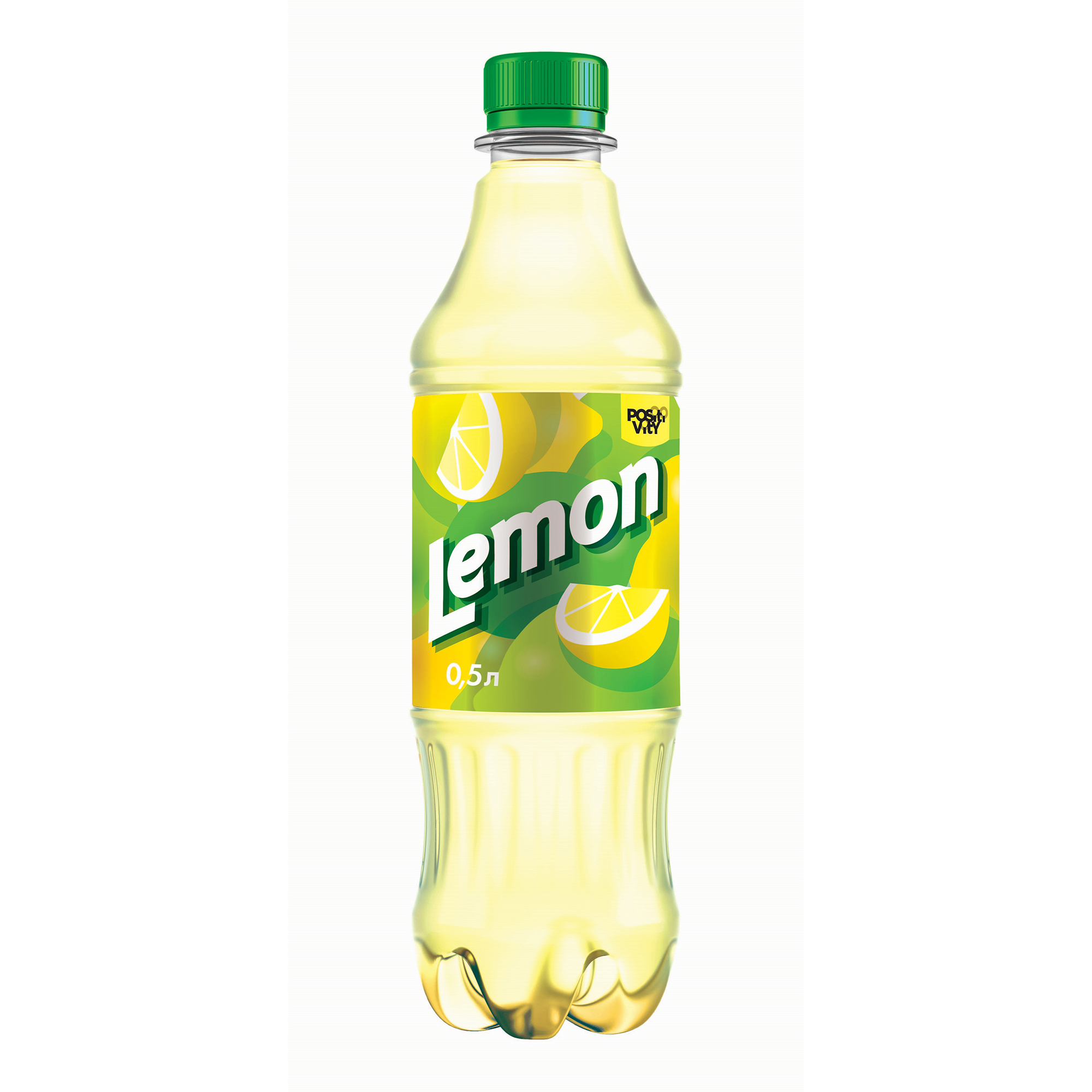Газированный напиток Positivity лимон 0,5 л
