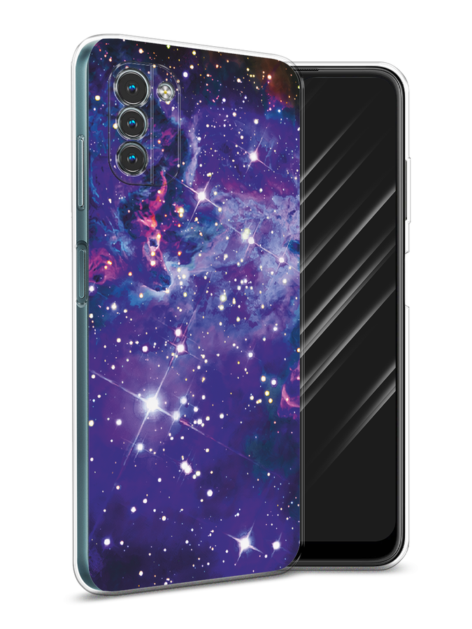 

Чехол Awog на Nokia G11 / Нокиа G11 "Яркая галактика", Разноцветный, 125150-4