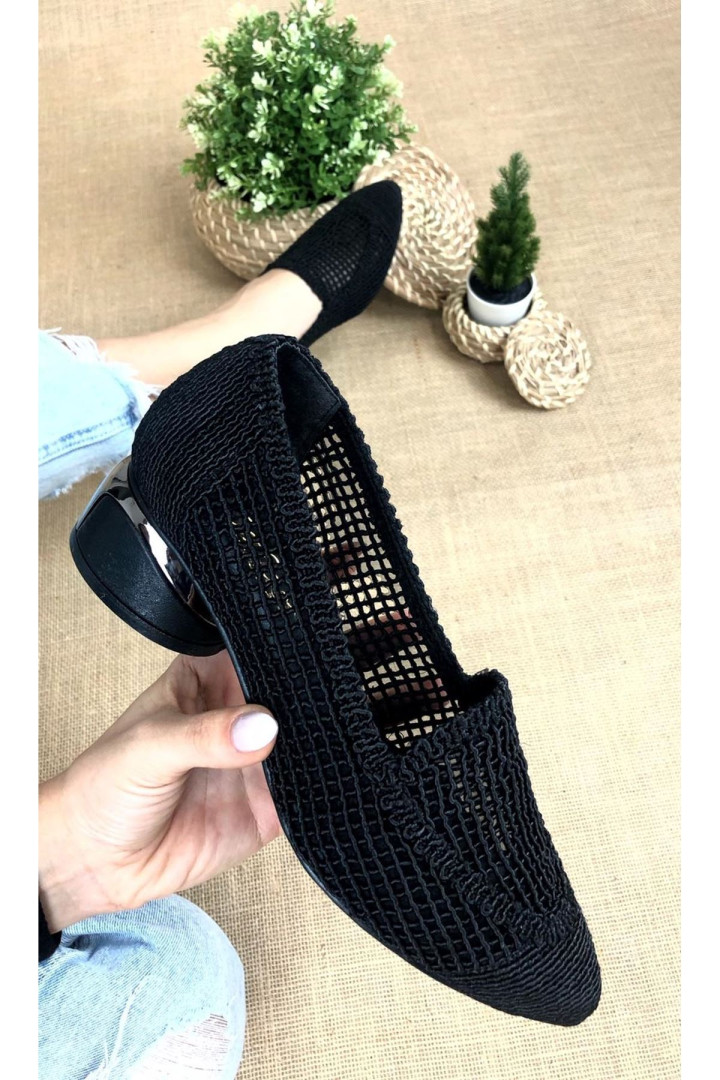 

Лоферы женские Mask Butik 6053Sİ черные 37 EU (доставка из-за рубежа), 6053Sİ