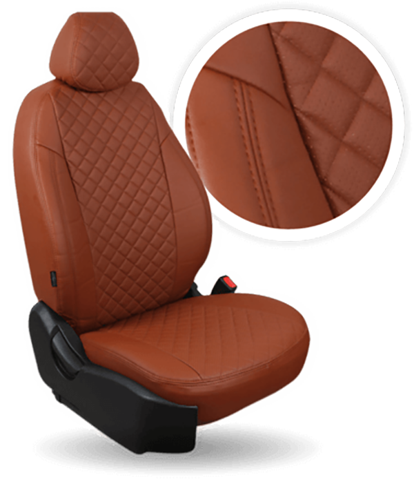

Авточехлы Автопилот LADA Priora Hb/Wag / 2112-11 Ромб / Коричневый + Корич