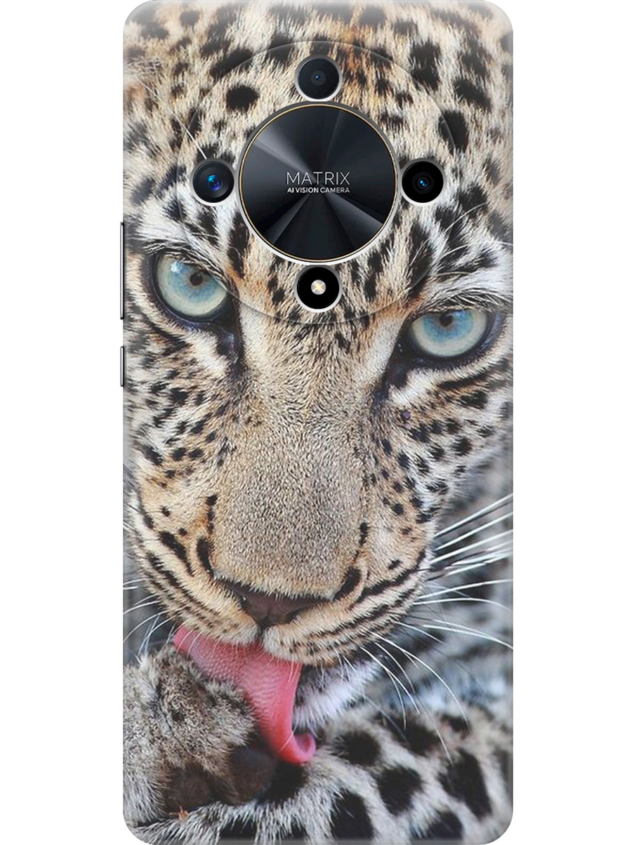 

Силиконовый чехол на Honor X9b / X50 с принтом "Леопард", Прозрачный;серый;оранжевый;черный, 781974312