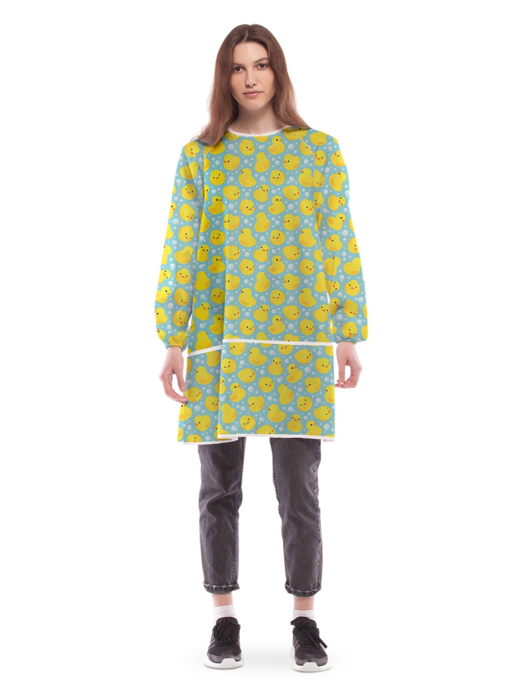 Фартук для творчества JoyArty Утиное окружение р.48-50 apte_9535