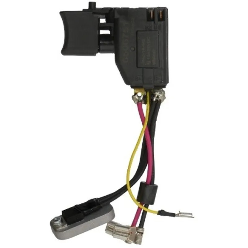 Выключатель для дрели-шуруповерта аккумуляторной Makita DDF343 632A24-0 навесные карманы для аккумуляторной дрели yato