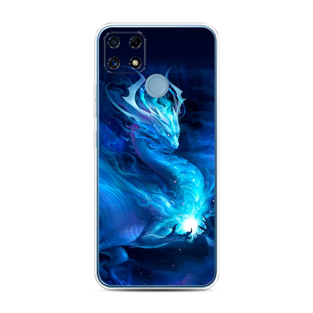 

Чехол Awog на Realme C25/C25s "Лунный дракон", 257450-1