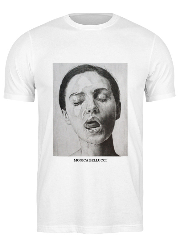 

Футболка мужская Monica bellucci 674005 Printio белая S, Monica bellucci 674005