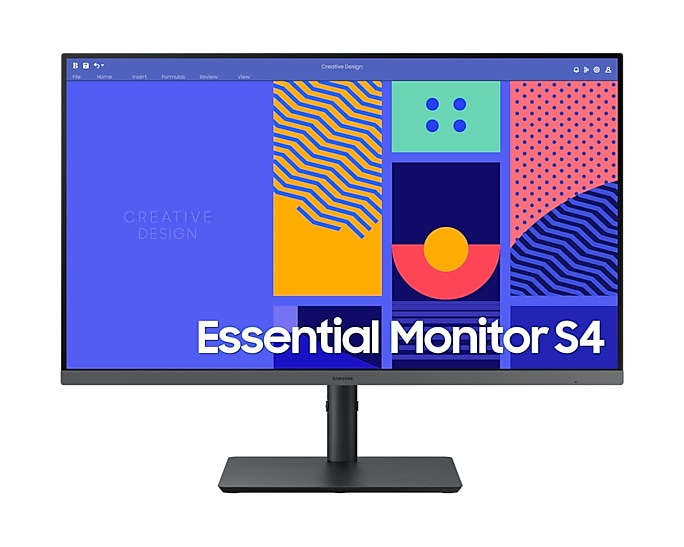 27" Монитор Samsung ES 4 S27C430GAI 100Hz 1920x1080 IPS черный