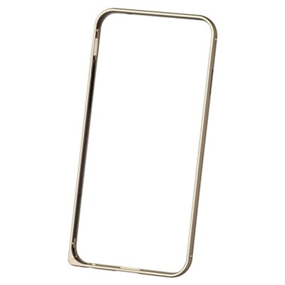 

Бампер для iPhone 6 / iPhone 6s Deppa Alum Bumper Gold с пленкой, Золотистый