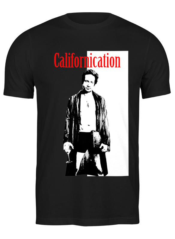 Футболка мужская Printio Californication 673672 черная S