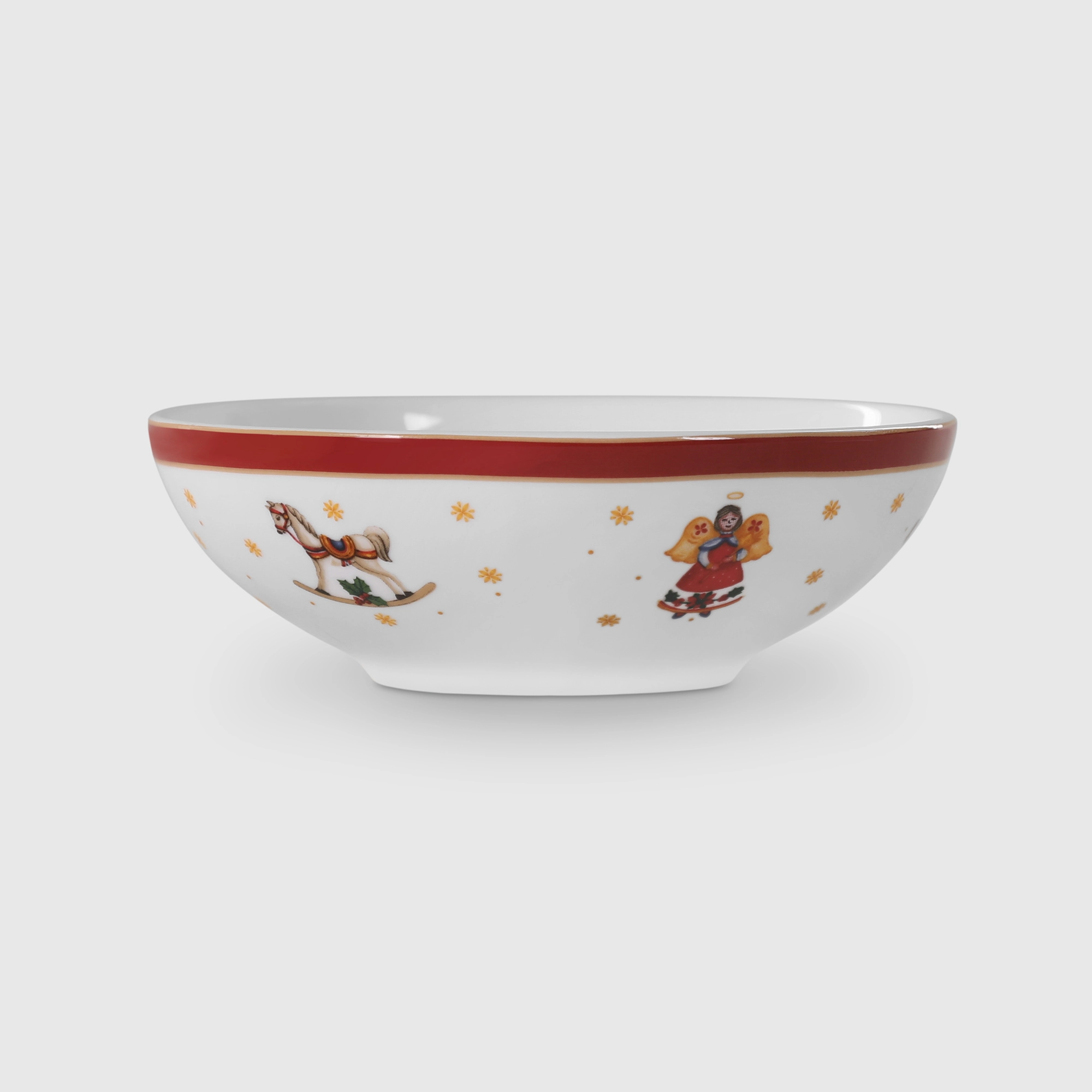 

Салатник Porcelana Bogucice Red Christmas 17 см
