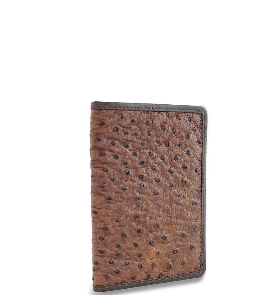 Обложка для паспорта унисекс Exotic Leather kst-045 коричневая