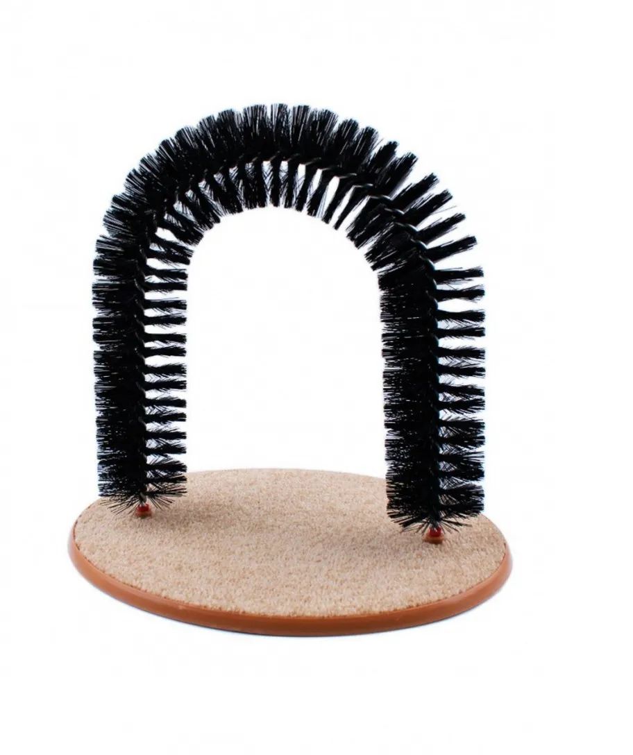 

Когтеточка-чесалка Wobble Wag Purrfect Arch 54638, бежевый, 34 см