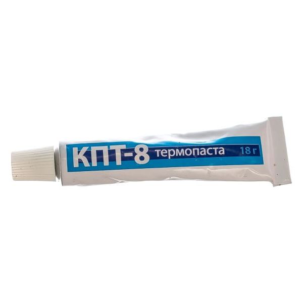 

Термопаста КПТ-8 Connector тюбик 18гр., Белый