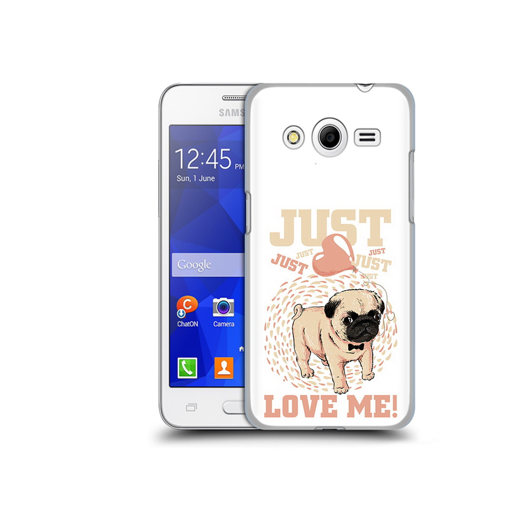 

Чехол MyPads Tocco для Samsung Galaxy Core 2 Люби меня (PT7707.568.109), Прозрачный, Tocco