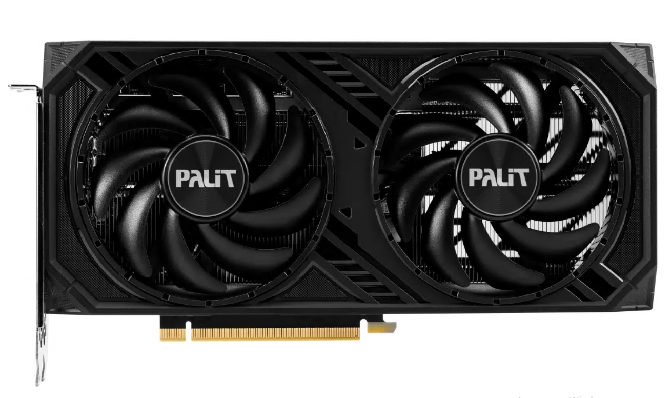 Видеокарта Palit NVIDIA GeForce RTX 4060 Ti Dual OC 8GB