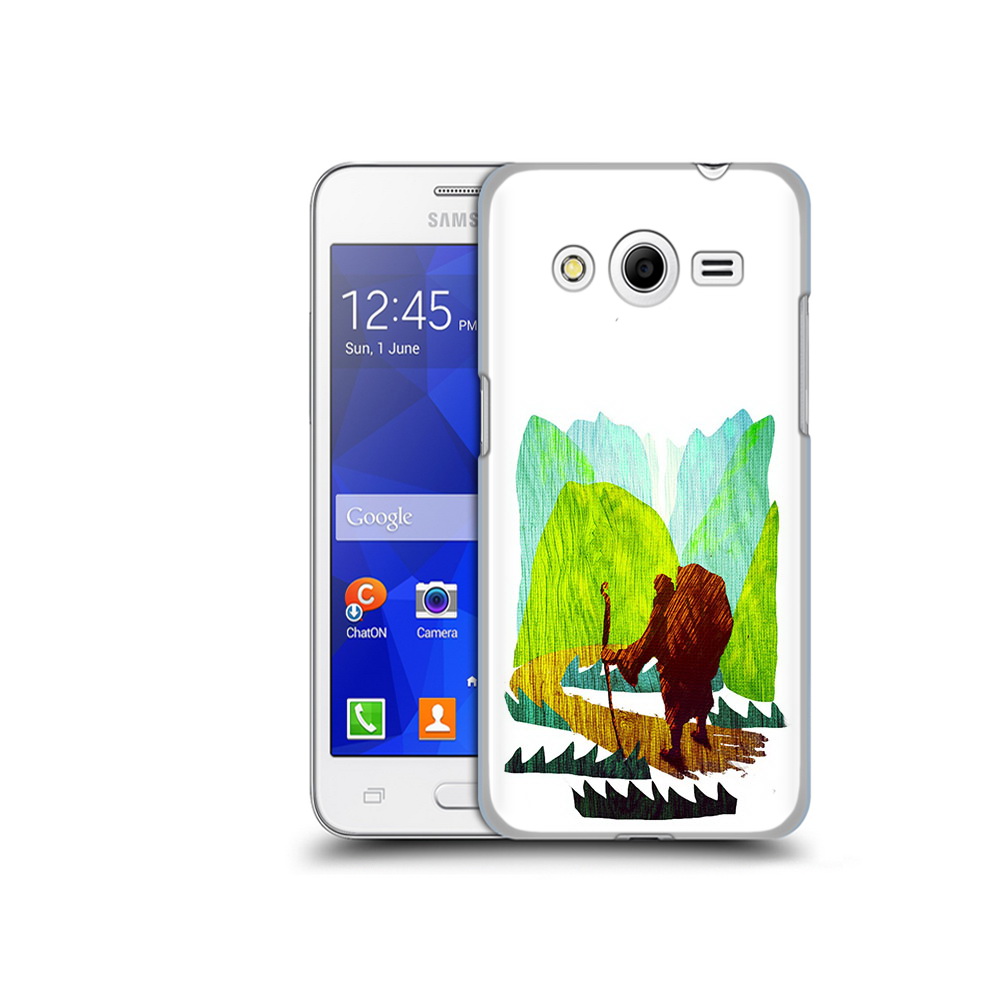 

Чехол MyPads Tocco для Samsung Galaxy Core 2 Лесная тропа (PT7707.568.106), Прозрачный, Tocco