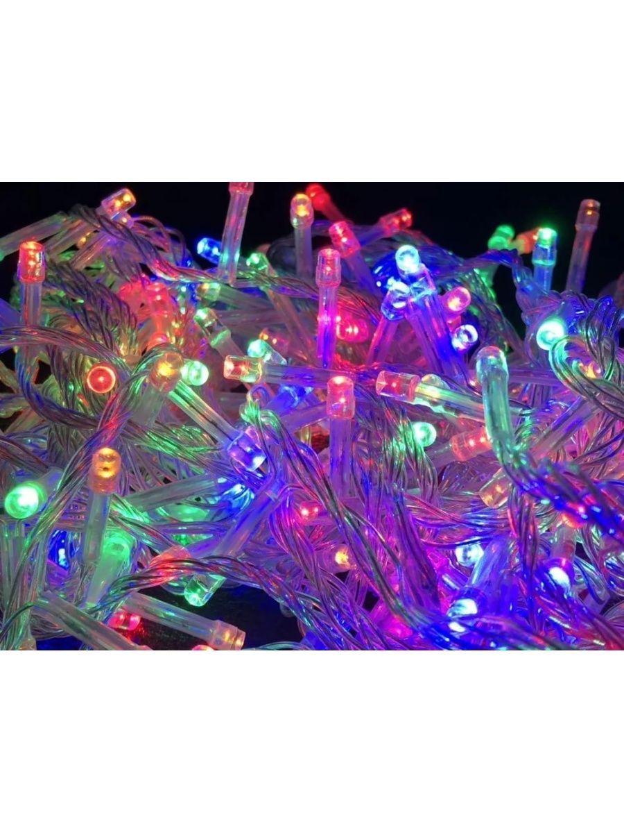Гирлянда нить светодиодная PROgadget 200Led 13 метров разноцветная