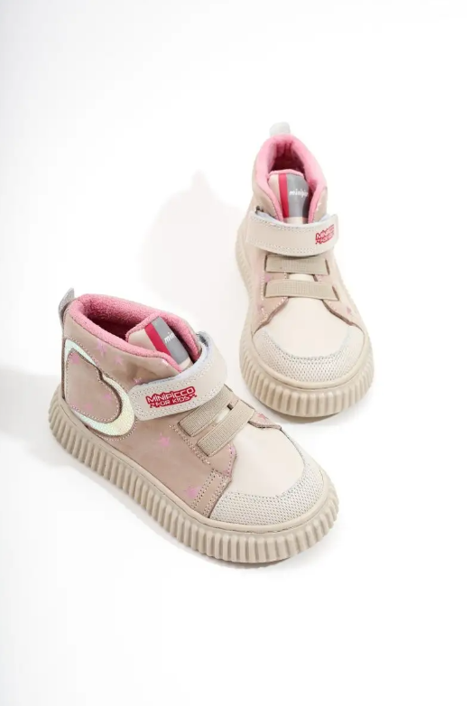 Ботинки детские Minipicco M-D-3, розовый, 26 ботинки демисезонные keddo бежевые 36