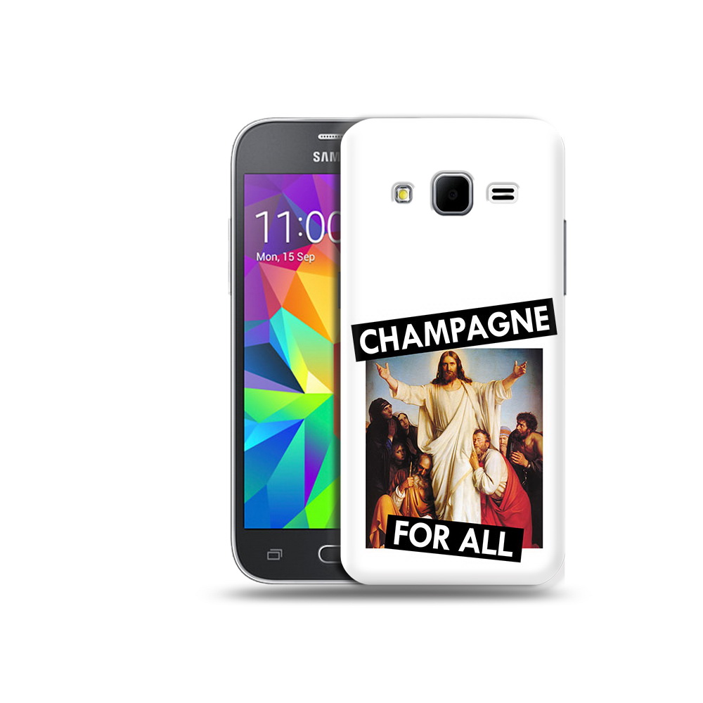 

Чехол MyPads Tocco для Samsung Galaxy Core Prime шампанское (PT11933.566.697), Прозрачный, Tocco