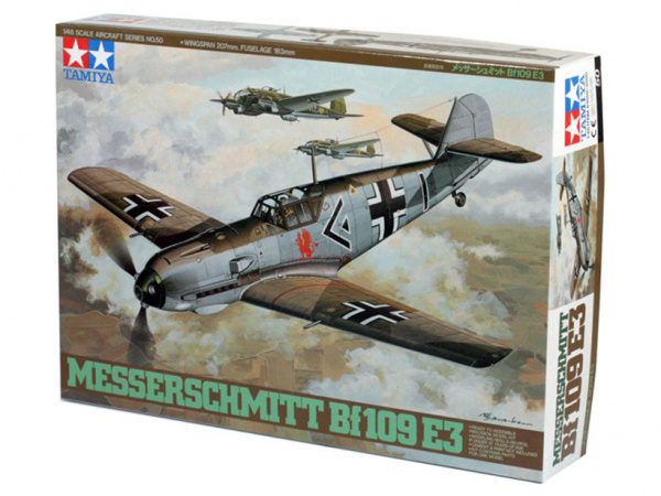 

Сборная модель 61050 Tamiya 1/48 Messerschmitt Bf109 E-3