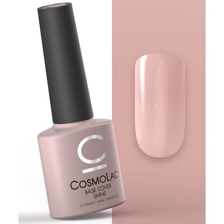 База CosmoLac Cover Shine №3, 7,5 мл пряжа 70% акрил 30% шёлк softy shine 50 гр 85 м 07 красная