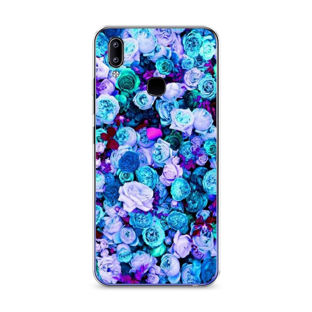 

Чехол на Vivo Y93 "Цветочный ковер", Фиолетовый, 263950-2