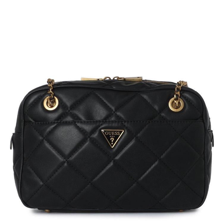 

Сумка женская Guess CESSILY TOP ZIP SHOULDER BAG черный, CESSILY TOP ZIP SHOULDER BAG