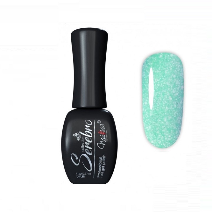 фото Гель-лак serebro easter eggs white №5