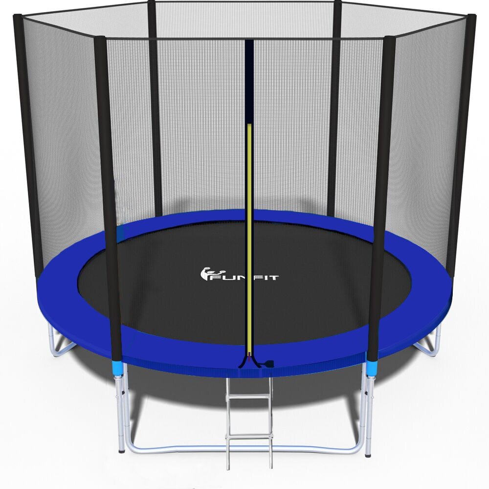 фото Батут funfit 10 ft 312 см pro синий