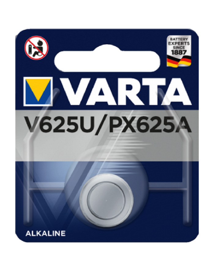 

Элемент питания Varta V625U/PX625A 1.5V Alkaline (1 шт), V625U/PX625A 1.5V Alkaline (1 шт)