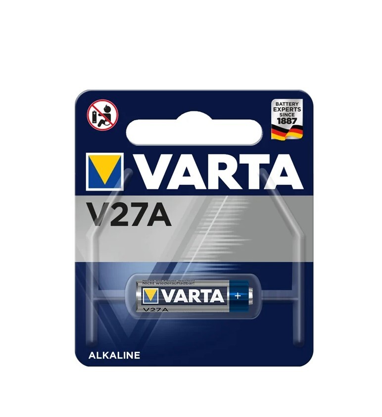 

Элемент питания Varta V27GA 12V Alkaline (1 шт), V27GA 12V Alkaline (1 шт)