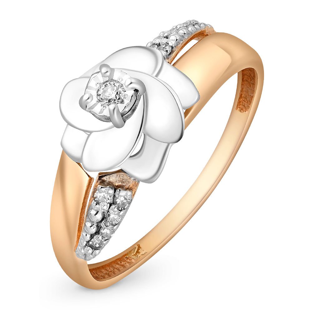 

Кольцо из золота р. , 585Gold 101011215, бриллиант, 101011215