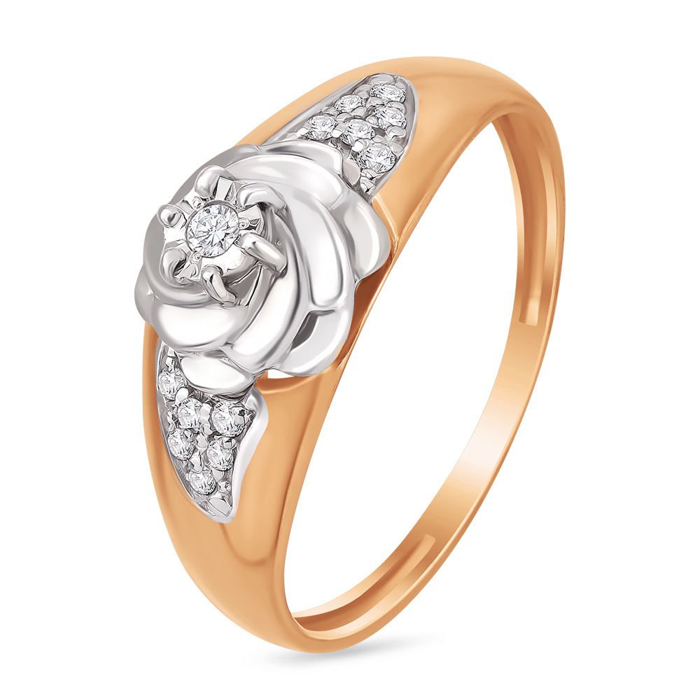 

Кольцо из золота р.  585Gold 101008326, бриллиант, 101008326