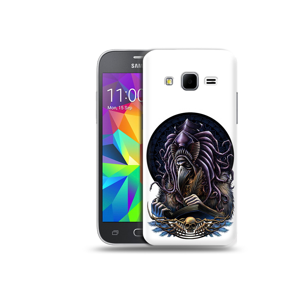 

Чехол MyPads Tocco для Samsung Galaxy Core Prime умный ворон (PT11933.566.650), Прозрачный, Tocco
