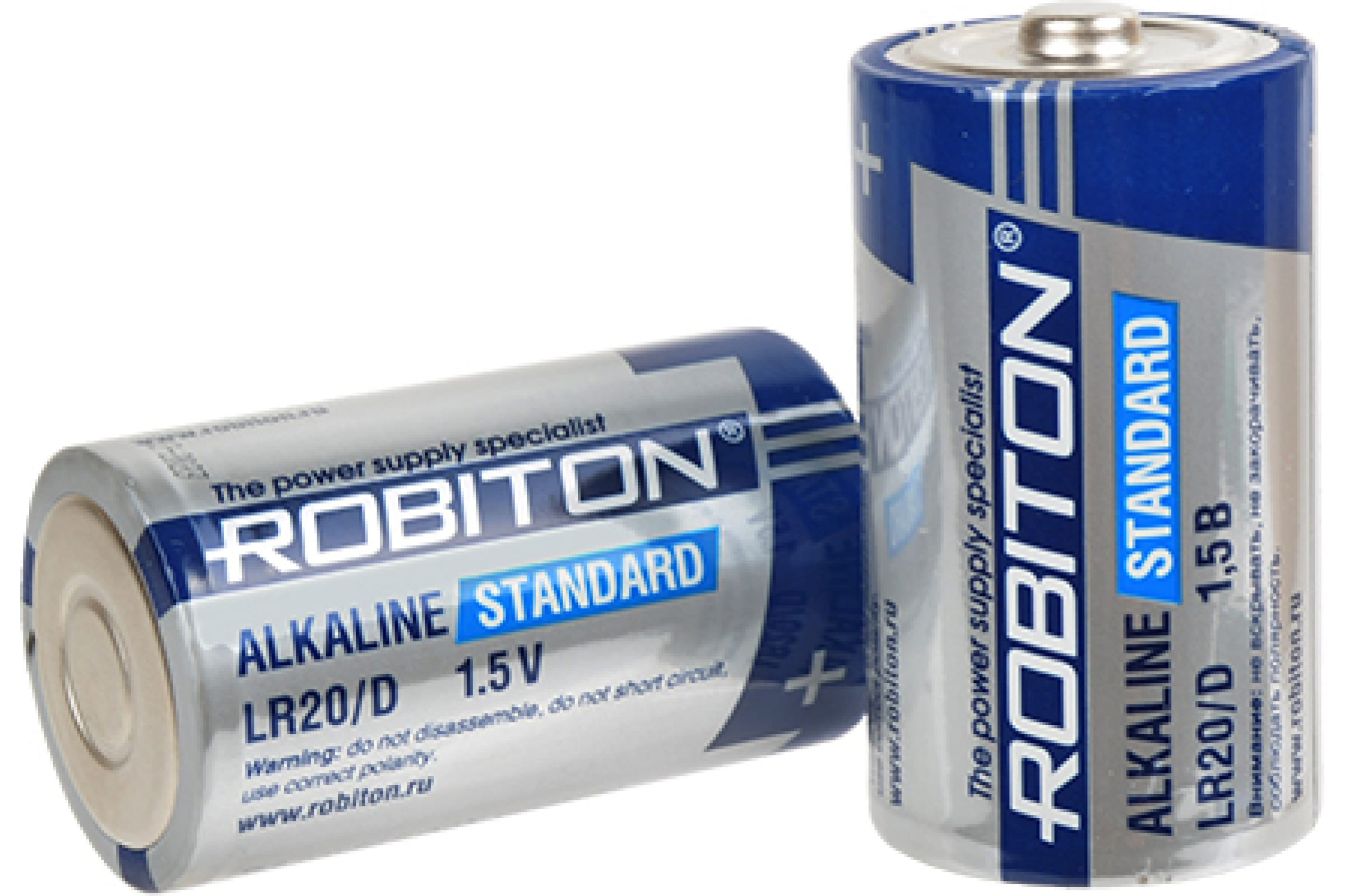

Элемент питания ROBITON STANDARD LR20 BULK10, в упак 10 шт, 13985