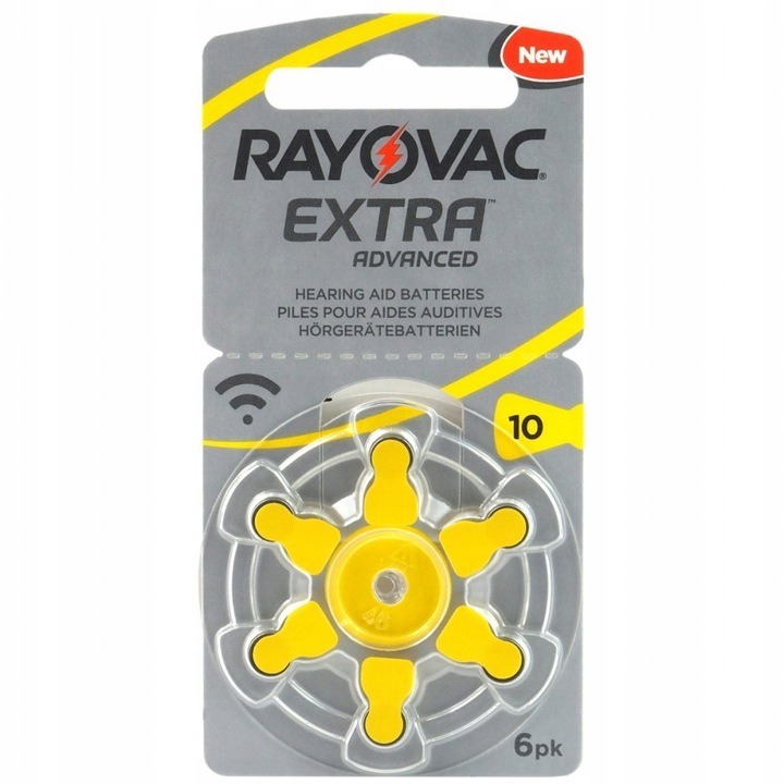 

Элемент питания Rayovac extra 10 (6 шт), 10
