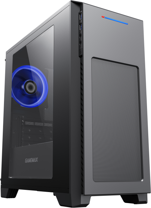 

Корпус компьютерный GameMax M63 черный, M63